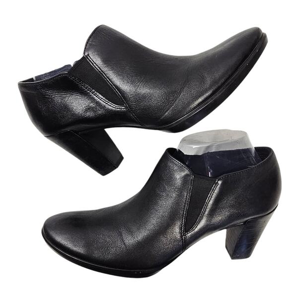 ECCO Women's Black Shape 55 Plateau Stack Shootie US 10 - 10.5 / EU 41 - Picture 2 of 10